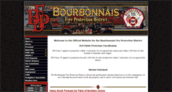 Desktop Screenshot of bourbonnaisfire.org